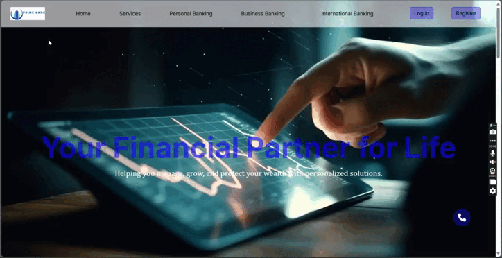 Banking Website